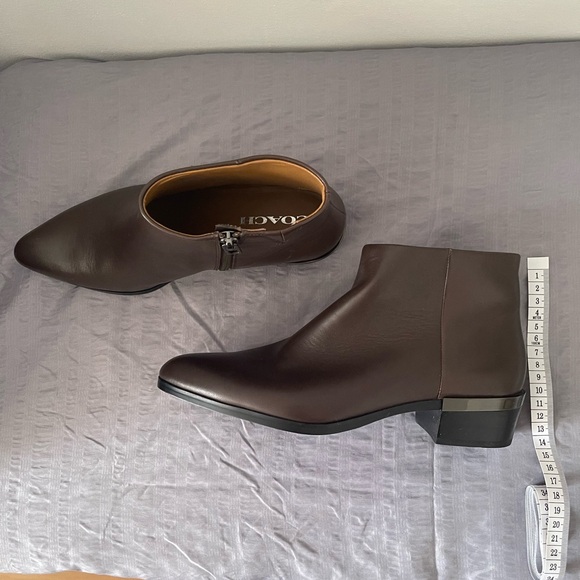 Coach Dark Brown Ankle Booties - Picture 5 of 16